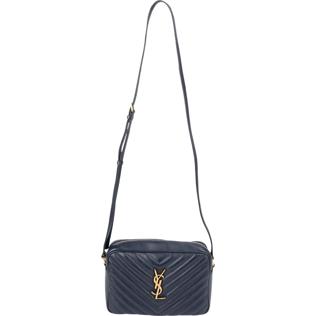 Yves Saint Laurent Quilted Leather Lou Camera Crossbody Bag