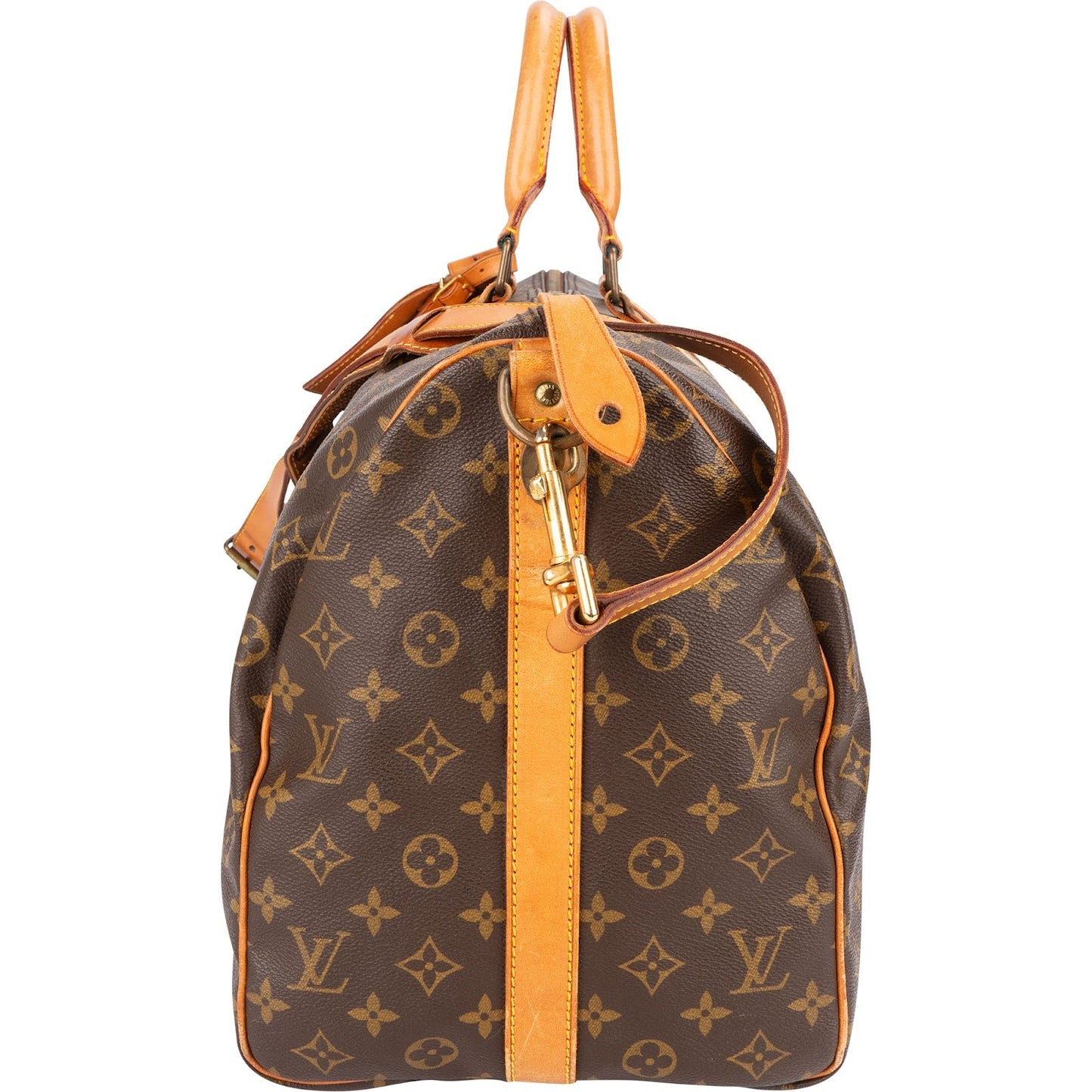 Louis Vuitton Monogram Canvas Keepall 50 Bandoulière Travel Bag
