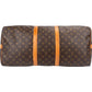 Louis Vuitton Monogram Canvas Keepall 55 Bandoulière Travel Bag