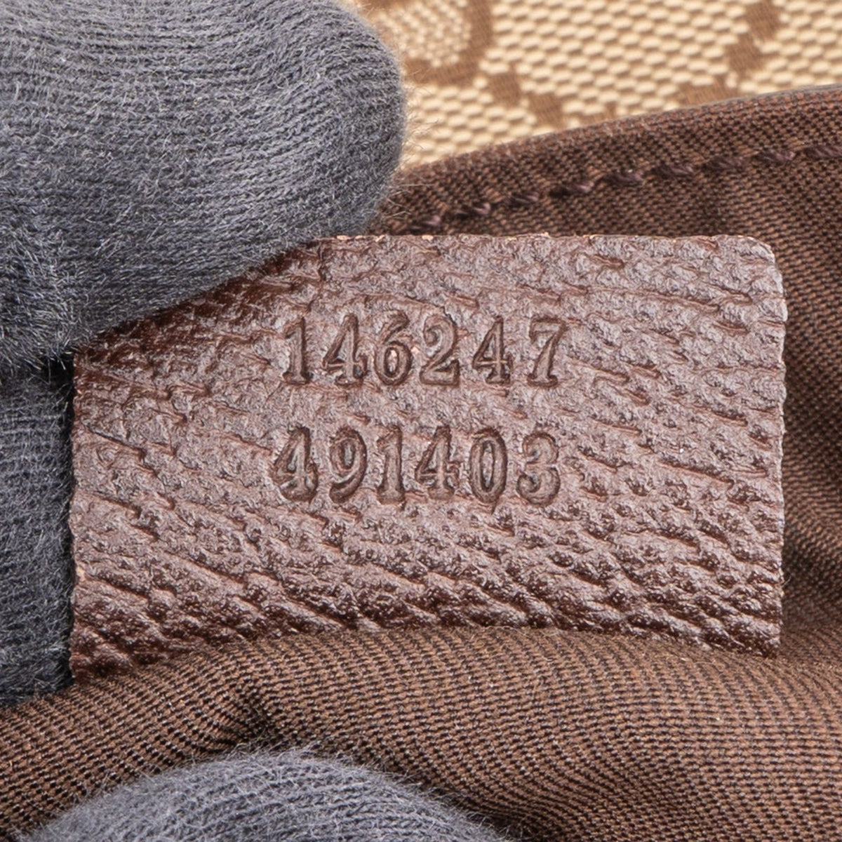 Gucci Abbey Double Pocket Tote aus GG Canvas – Ansicht 10