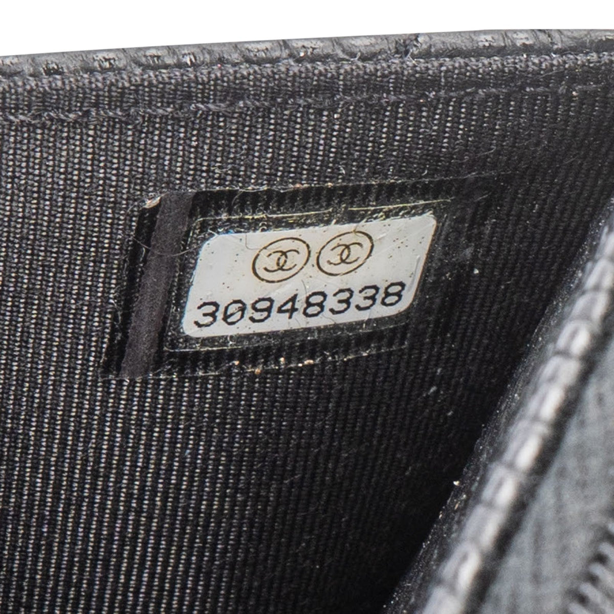 Chanel Quilted Caviar Leather Wallet on Chain Crossbody Bag