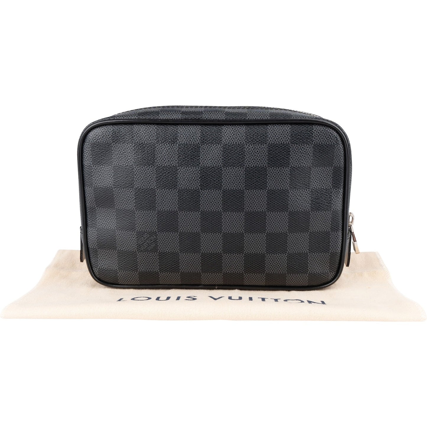 Louis Vuitton Monogram Damier Graphite Trousse Toilette Clutch