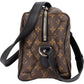 Louis Vuitton Monogram Macassar Hexagon Neo Trocadero Crossbody Bag