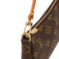 Louis Vuitton Monogram Canvas Pochette Accessoires Handbag