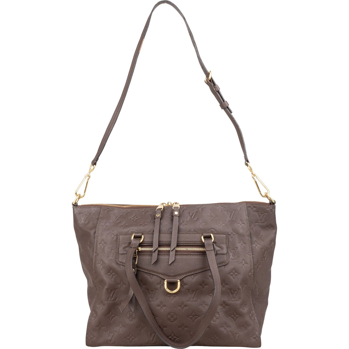 Louis Vuitton Leather Monogram Empreinte Lumineuse PM Shoulder Bag