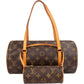Louis Vuitton Monogram Canvas Papillon Set Shoulder Bag