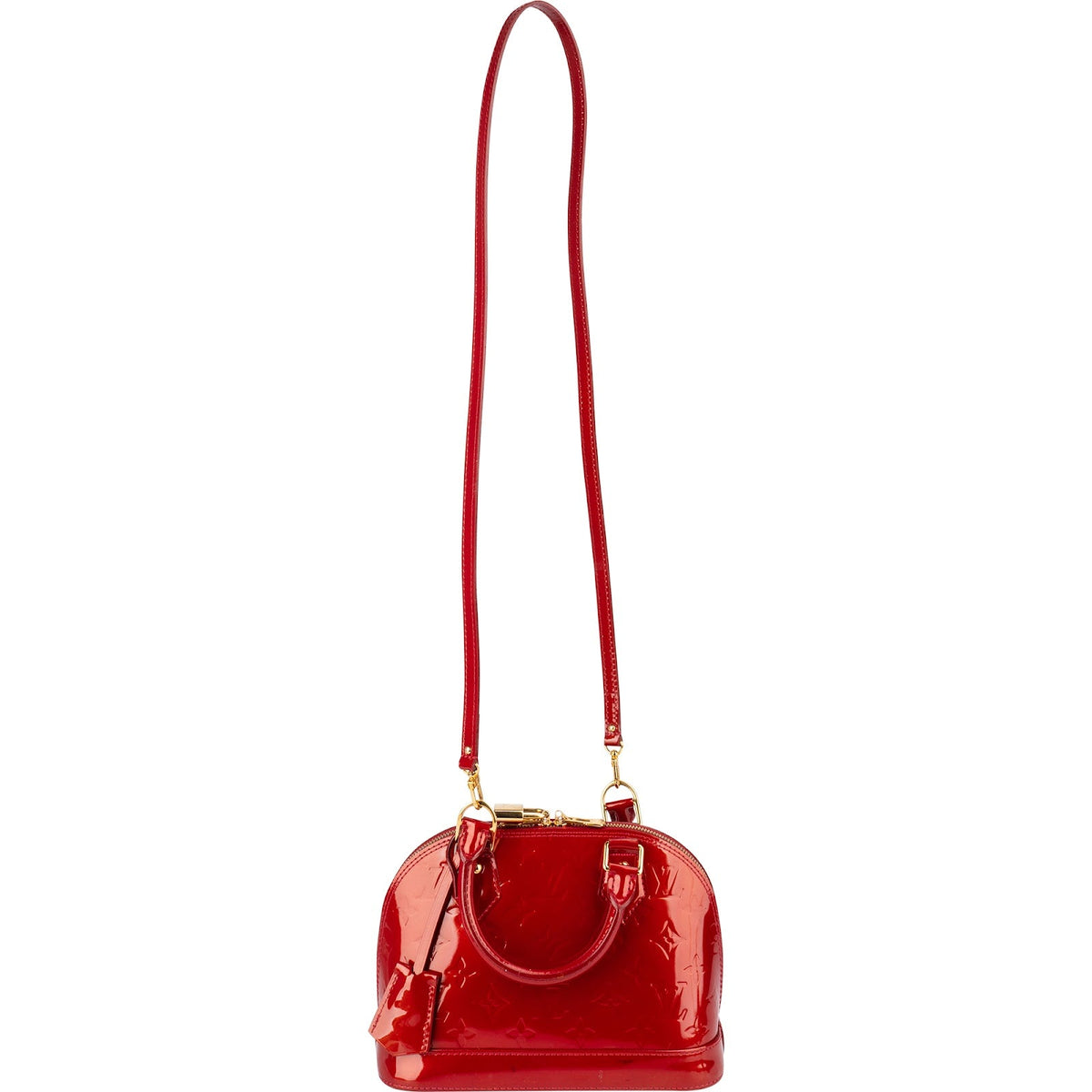 Louis Vuitton Monogram Vernis Leather Alma BB Handbag