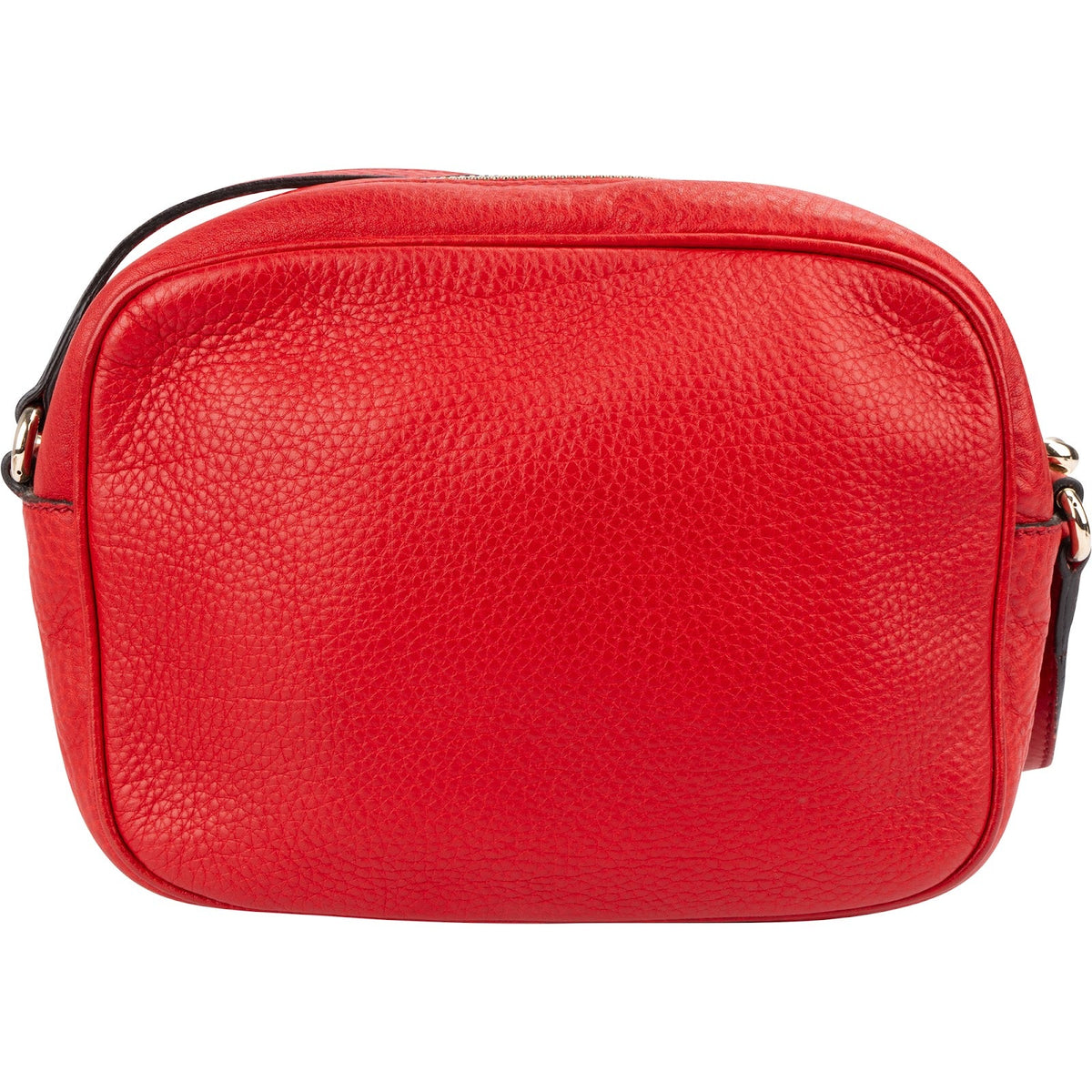 Gucci Pebbled Leather Soho GG Disco Crossbody Bag