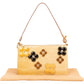 Louis Vuitton Monogram Vernis Fleurs Pochette Accessoires Handbag
