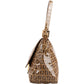 Fendi Coated Monogram FF Zucca Canvas Mamma Baguette Shoulder Bag