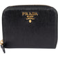 Prada Saffiano Leather Zip Around Wallet