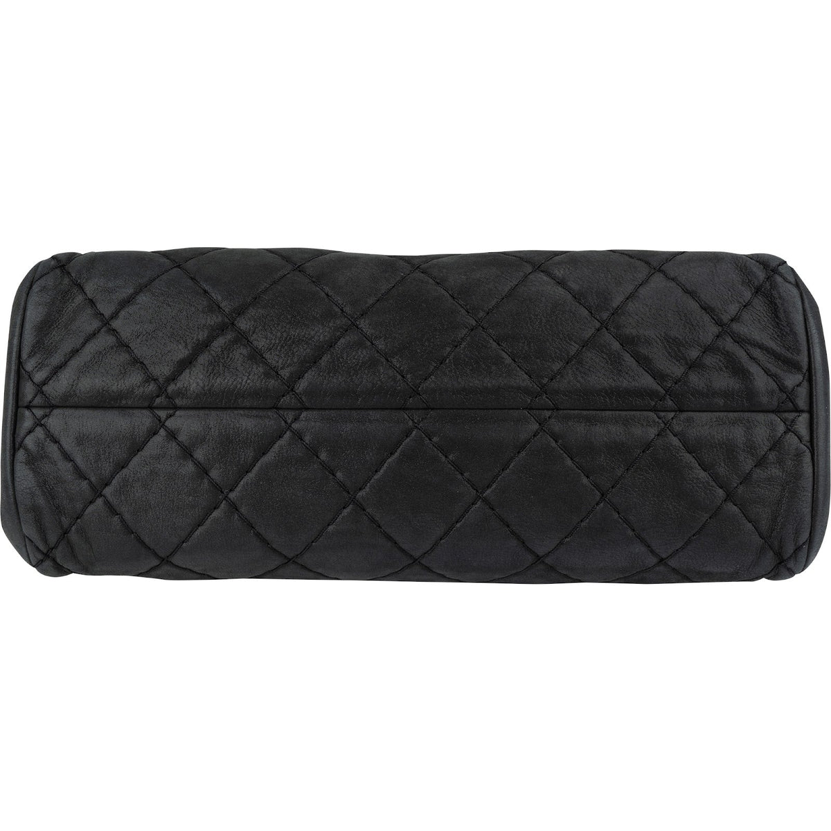 Chanel Quilted Iridescent Calfskin Just Mademoiselle Bowling CC Shoulder Bag