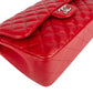 Chanel Quilted Lambskin Jumbo Double Flap Crossbody Bag