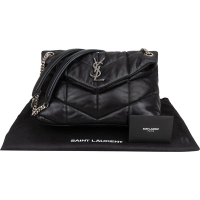 Saint Laurent Quilted Leather Loulou Puffer Crossbody Bag