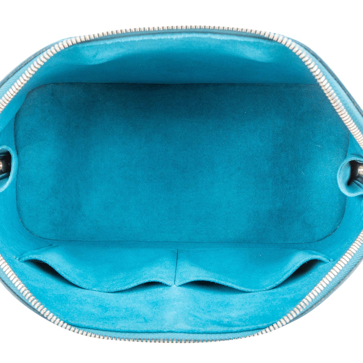 Louis Vuitton Blue Epi Leather Alma PM Handbag