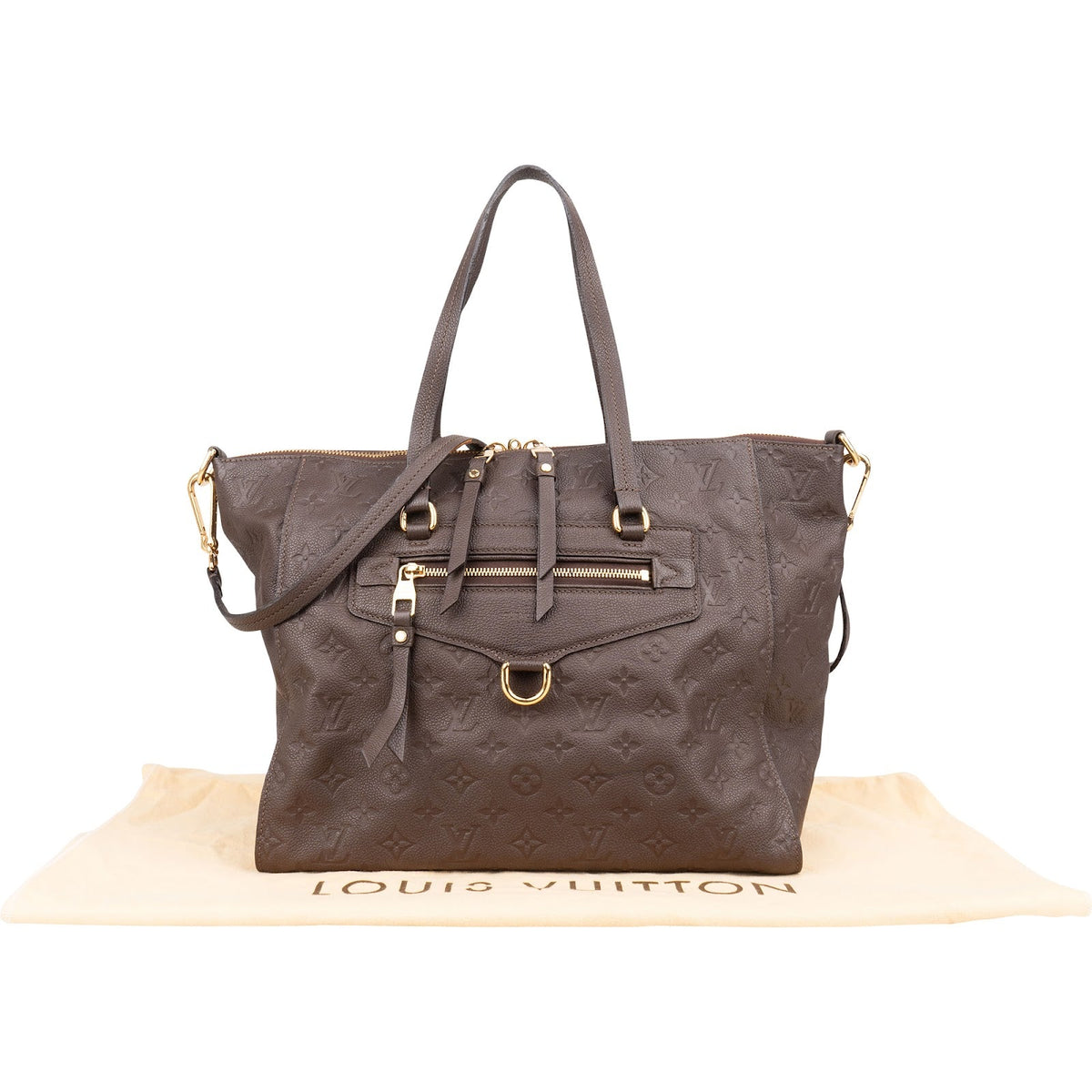 Louis Vuitton Leather Monogram Empreinte Lumineuse PM Shoulder Bag