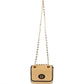 Gucci Leather GG Vintage Marina Chain Double Flap Crossbody Bag
