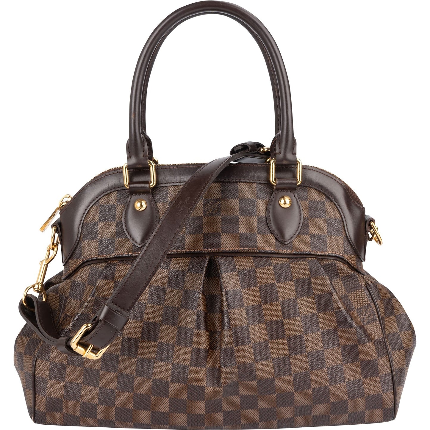 Louis Vuitton Monogram Damier Ebene Trevi PM Handbag