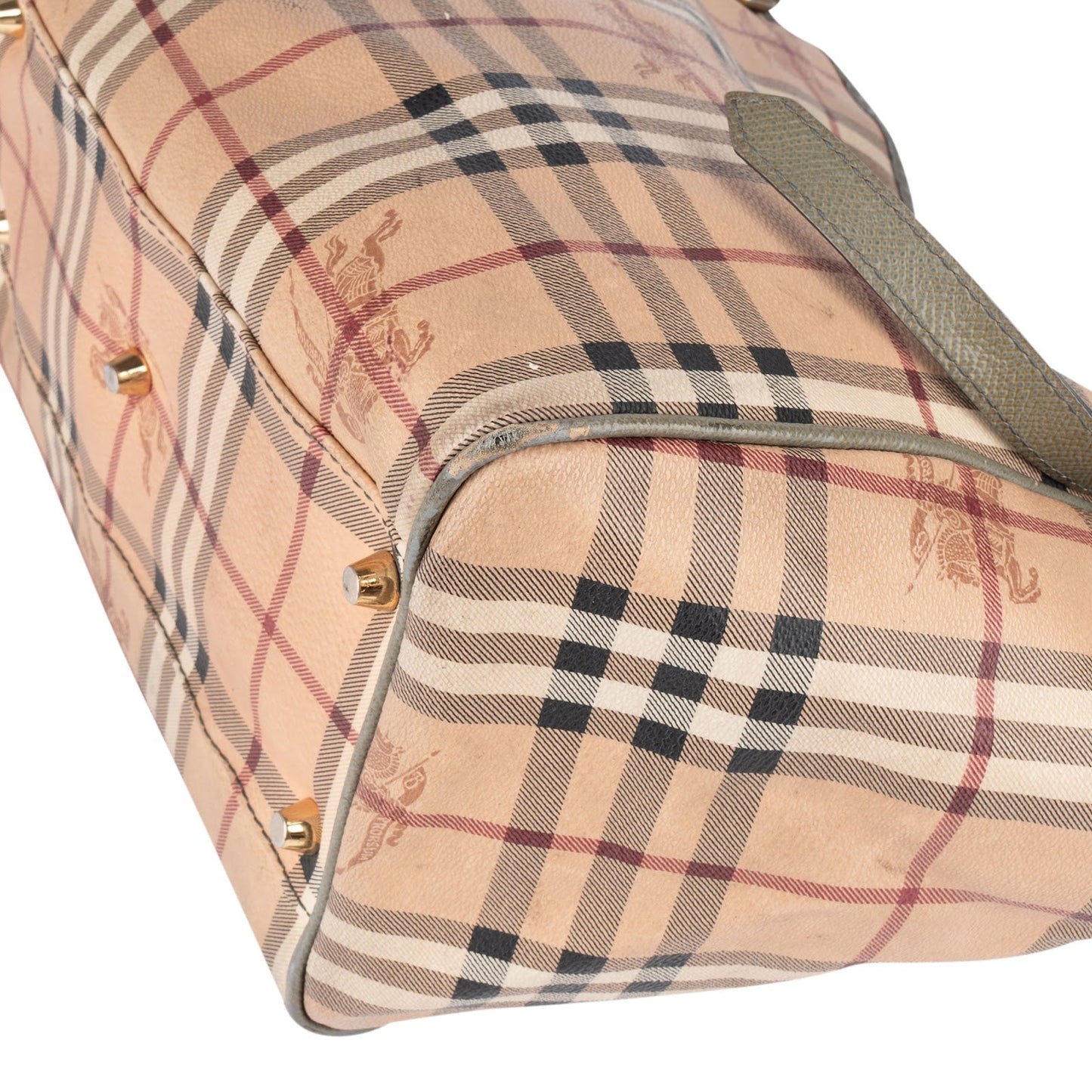 Burberry Haymarket Check Canterbury Tote Shoulder Bag