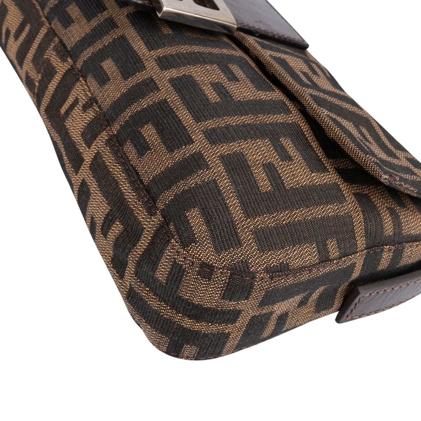 Fendi Monogram FF Baguette Shoulder Bag