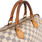 Louis Vuitton Monogram Damier Azur Speedy 30 Handbag