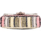 Chanel Sequin Multicolor Striped Small Single Flap Crossbody Bag