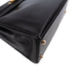 Hermès Noir Box Calf Leather Kelly 32 Handbag
