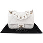 Chanel Quilted Caviar Leather Chunky Chain Rectangular Single Flap Shoulder Bag