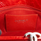 Chanel Quilted Quilted Crinkled Leather Just Mademoiselle Bowling Shoulder Bag