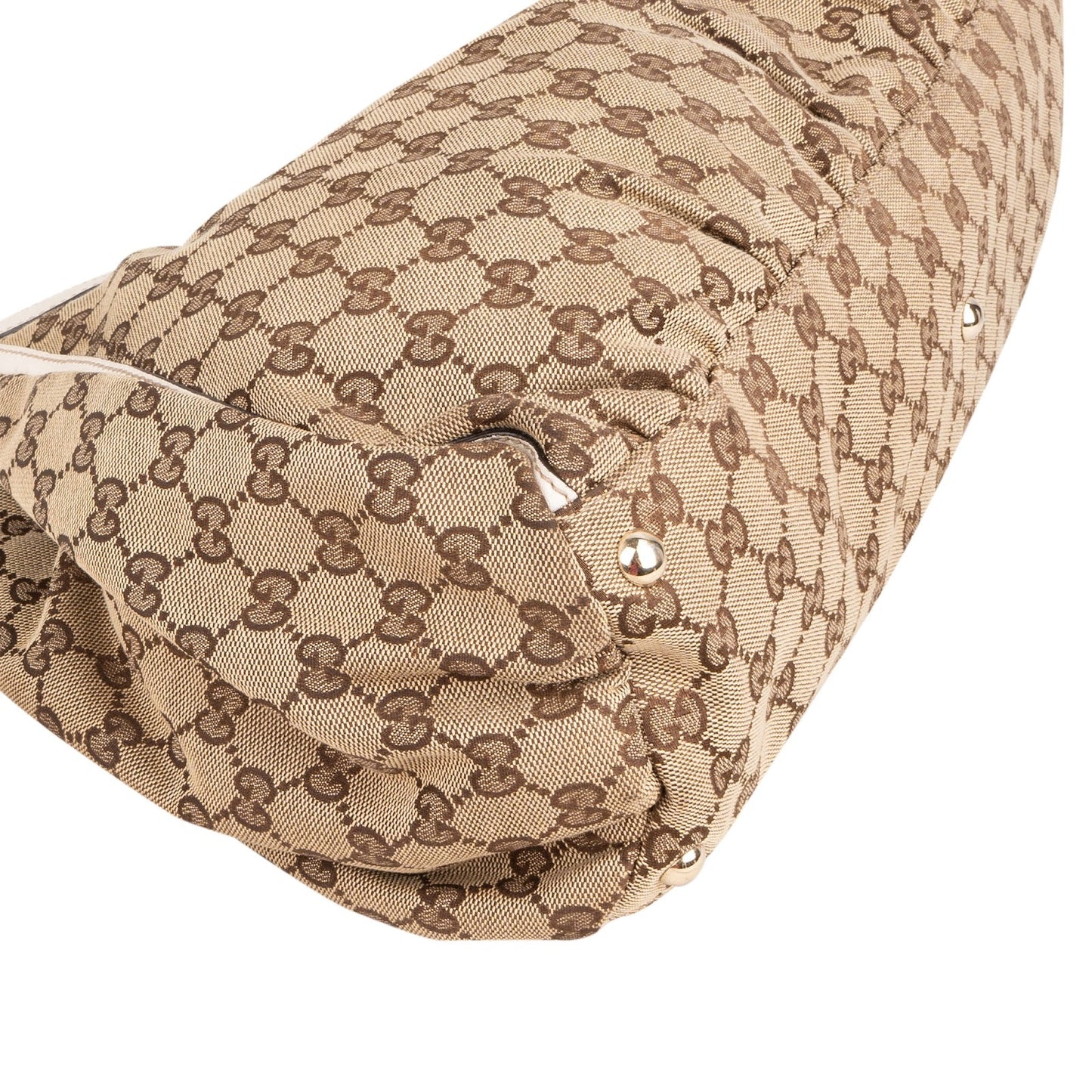 Gucci Monogram GG Canvas Abbey D-Ring Hobo Shoulder Bag