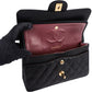 Chanel Quilted Caviar Leather Gold Small Double Flap Shoulder Bag
