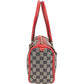 Gucci Monogram GG Canvas Boston Handbag