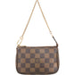 Louis Vuitton Monogram Damier Ebene Mini Pochette Accessoires Handbag