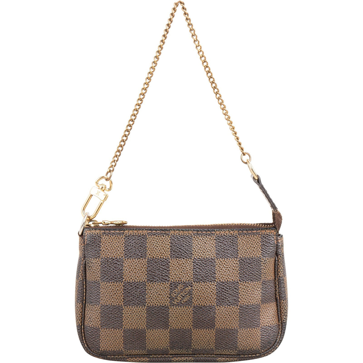 Louis Vuitton Monogram Damier Ebene Mini Pochette Accessoires Handbag