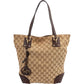 Gucci Interlocking G Tote aus GG Canvas – Vorderansicht
