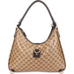 Gucci Monogram Crystal GG Abbey D-Ring Hobo Shoulder Bag