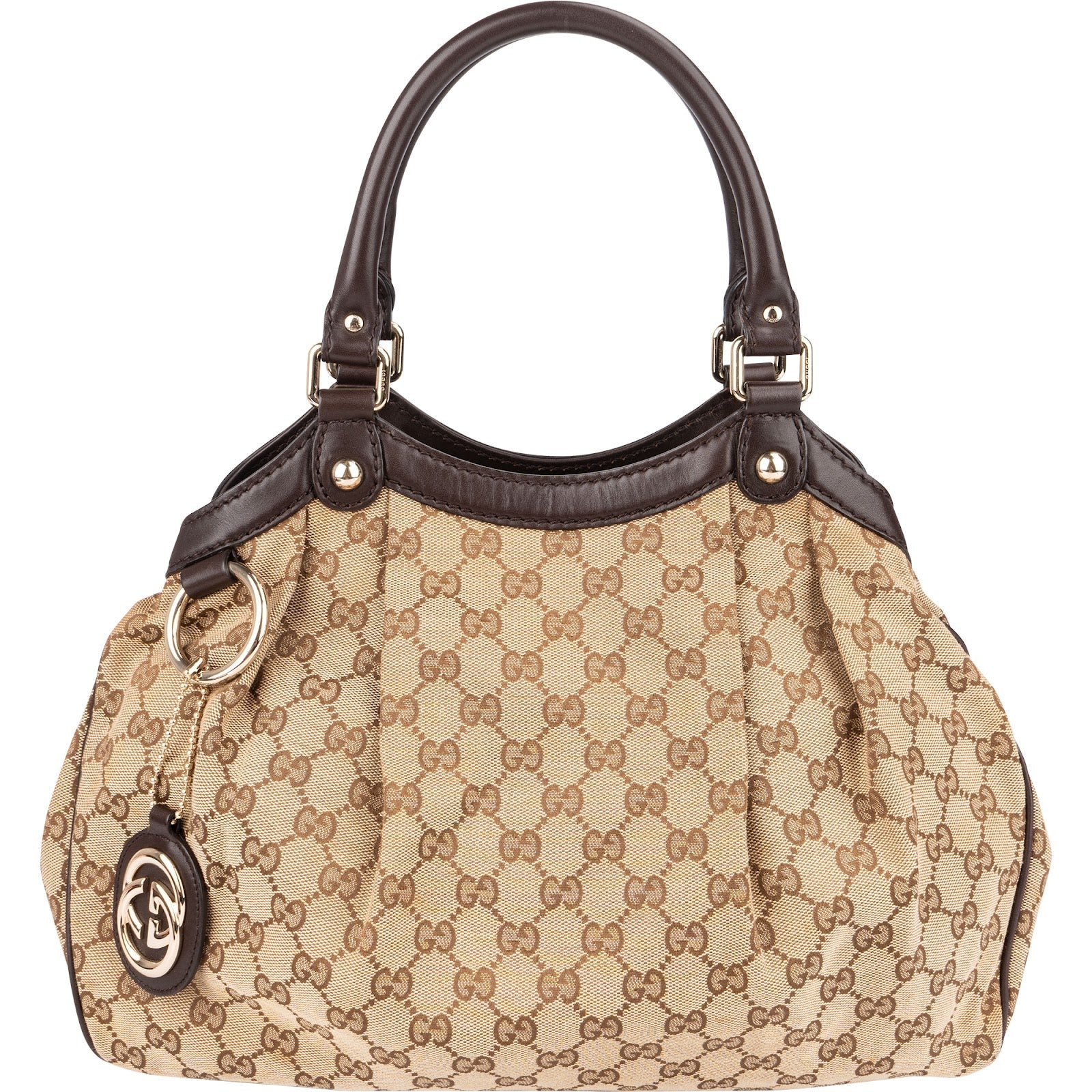 Gucci Monogram GG Canvas Sukey Handbag