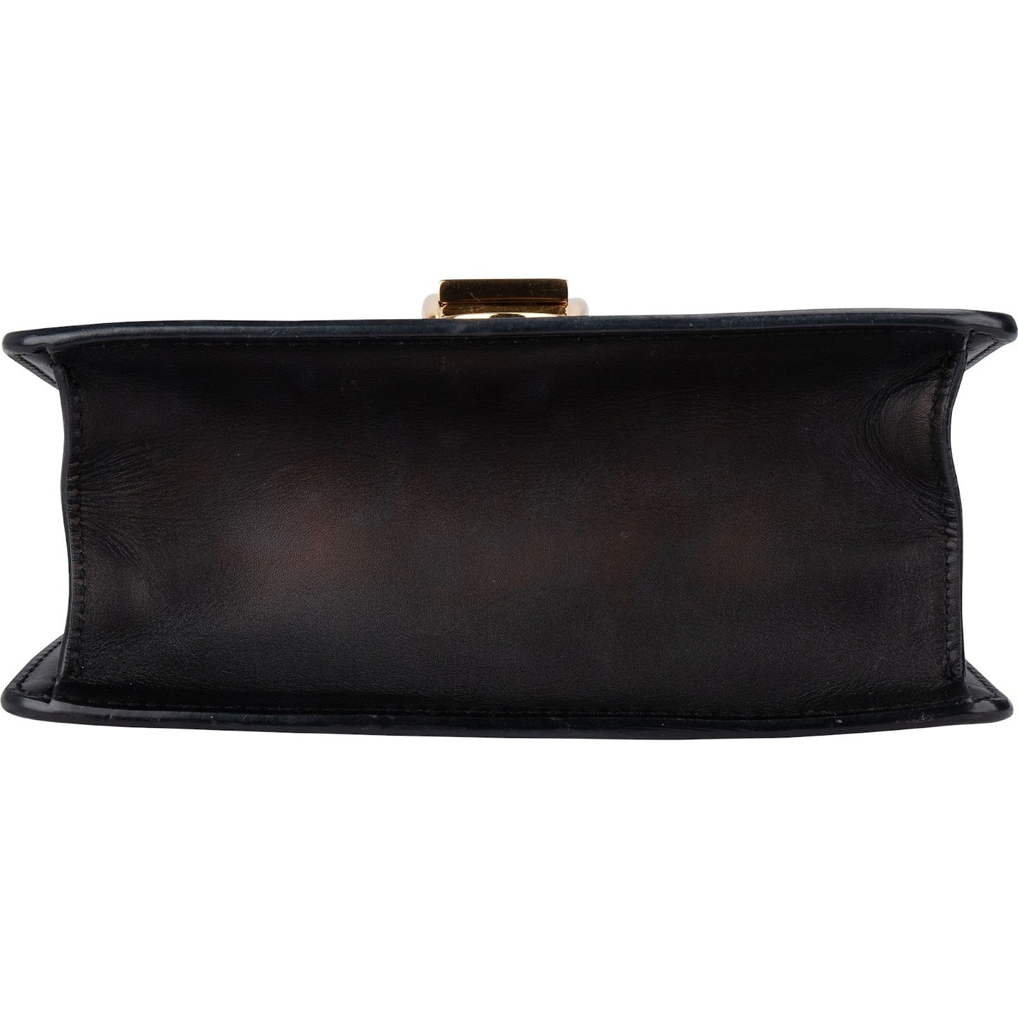 Gucci Black Leather Small Sylvie Crossbody Bag