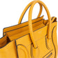 Céline Yellow Leather Luggage Handbag