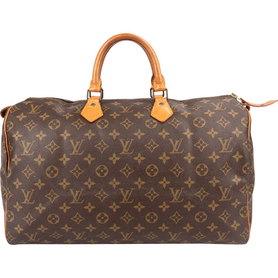 Louis Vuitton Monogram Canvas Speedy 40 Handbag