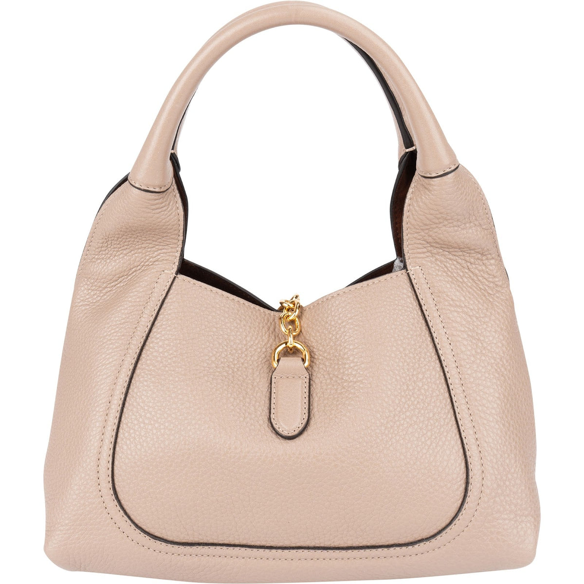Gucci Grained Leather Horsebit 1955 Small Tote Handbag