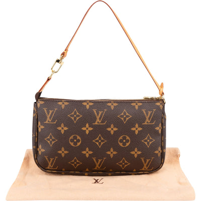 Louis Vuitton Monogram Canvas Pochette Accessoires Handbag