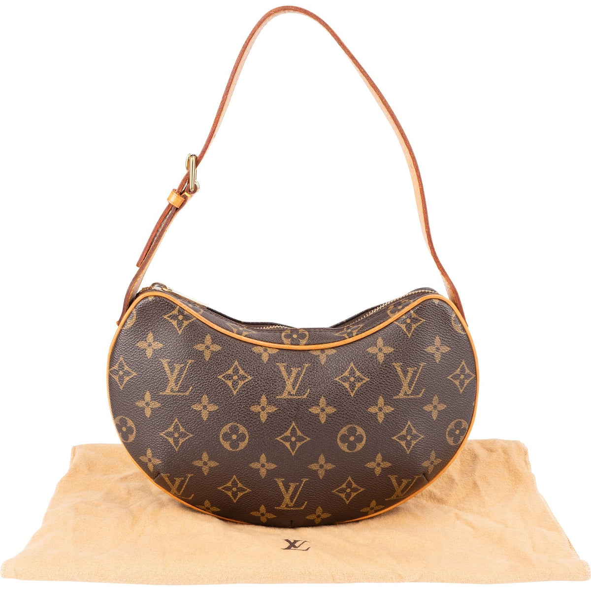 Louis Vuitton Monogram Canvas Croissant PM Shoulder Bag