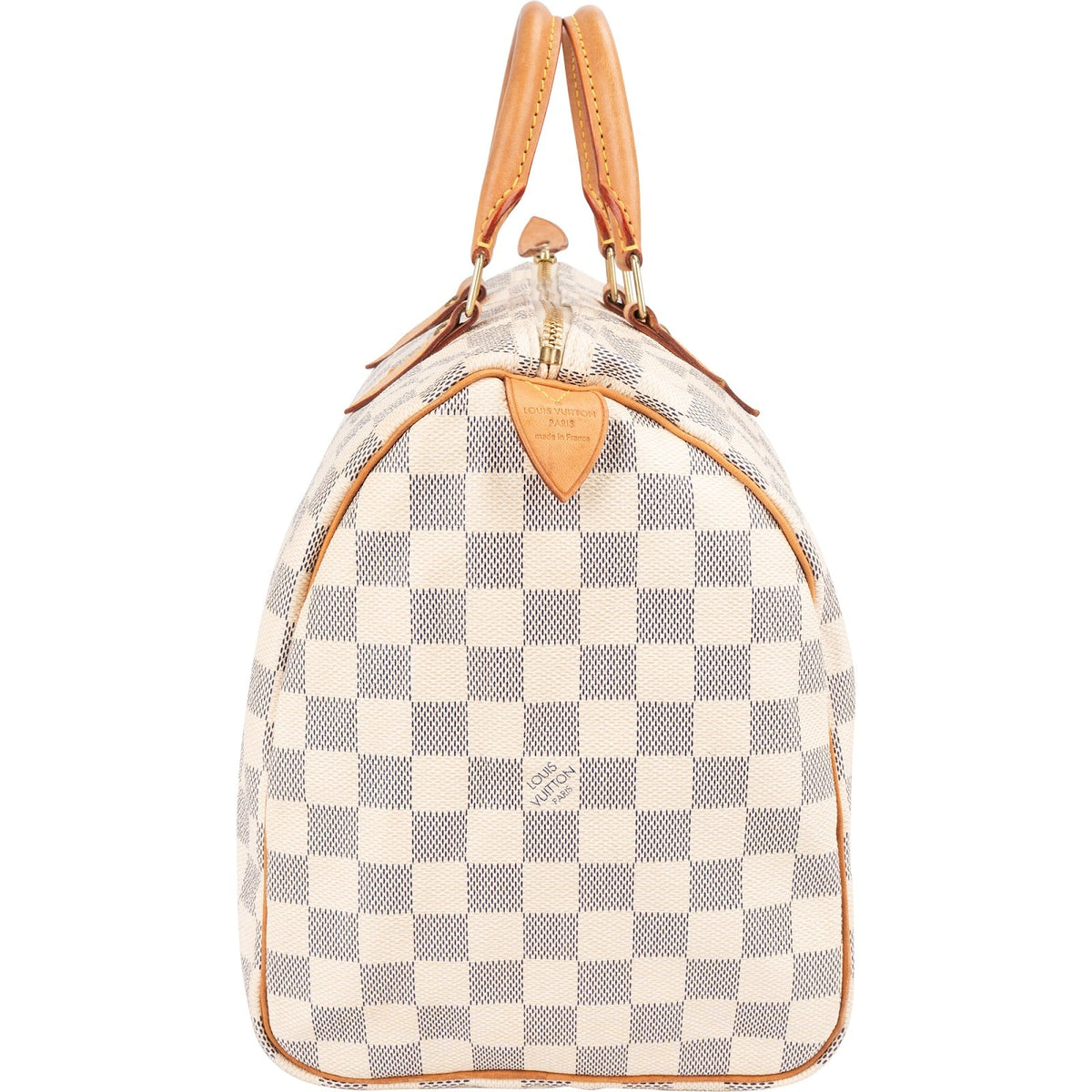 Louis Vuitton Speedy 35 aus Damier Azur Canvas – Ansicht 4