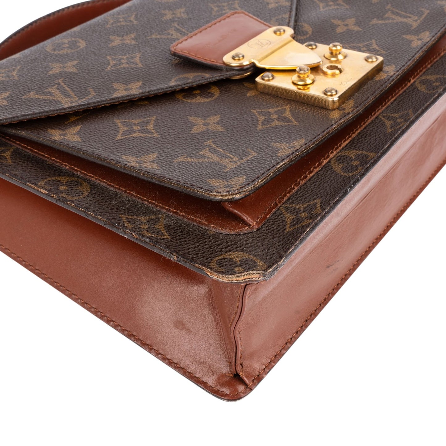 Louis Vuitton Monogram Canvas Monceau Handbag