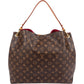 Louis Vuitton Monogram Canvas Graceful MM Handbag