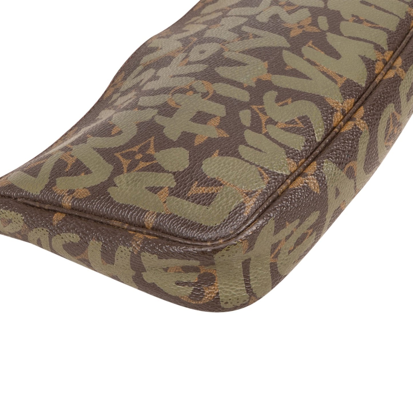 Louis Vuitton Limited Monogram Graffiti Pochette Accessoire Handbag