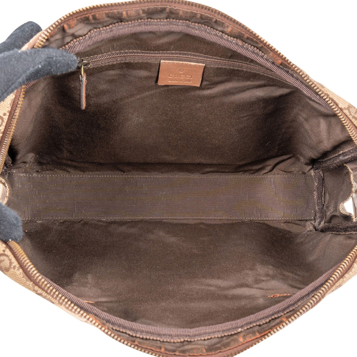 Gucci Monogram GG Canvas Vintage Shoulder Bag