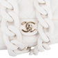 Chanel Quilted Caviar Leather Chunky Chain Rectangular Single Flap Shoulder Bag