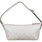 Gucci Silver Monogram GG Pochette Handbag